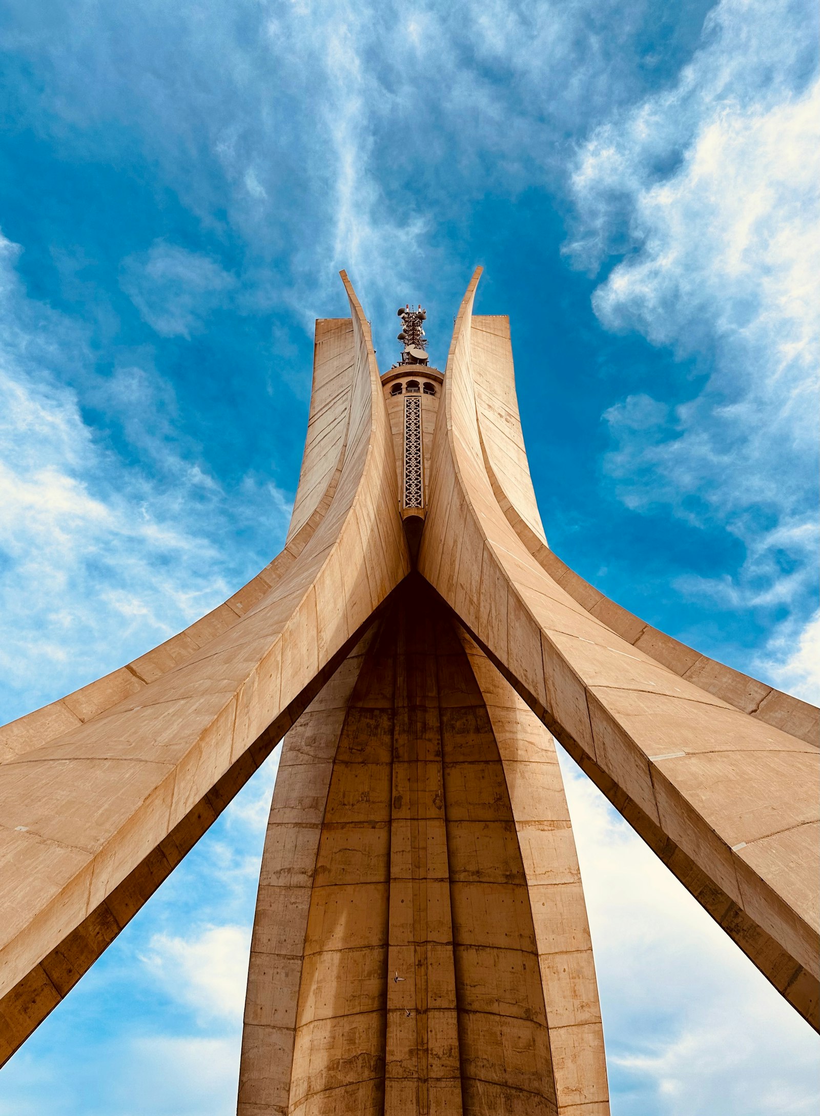 Maqam Echahid, the Martyrs' Memorial in Algiers, Algeria