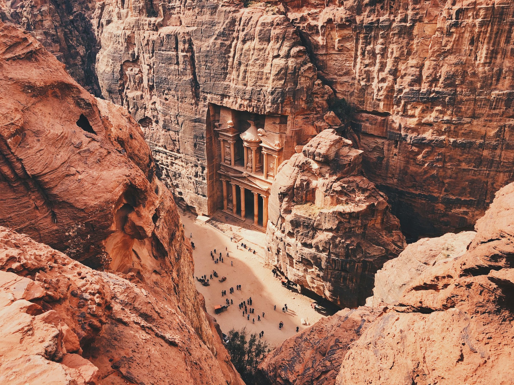 The Treasury at Petra, Jordan